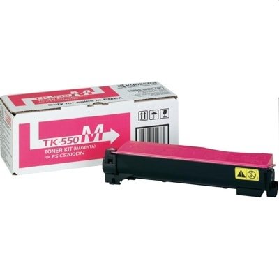 Kyocera Mita oryginalny toner TK550M. magenta. 6000s. 1T02HMBEU0. Kyocera Mita FS-C 5200DN 1T02HMBEU0