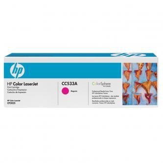 HP oryginalny toner CC533A. magenta. 2800s. 304A. HP Color LaserJet CP2025. CM2320 CC533A