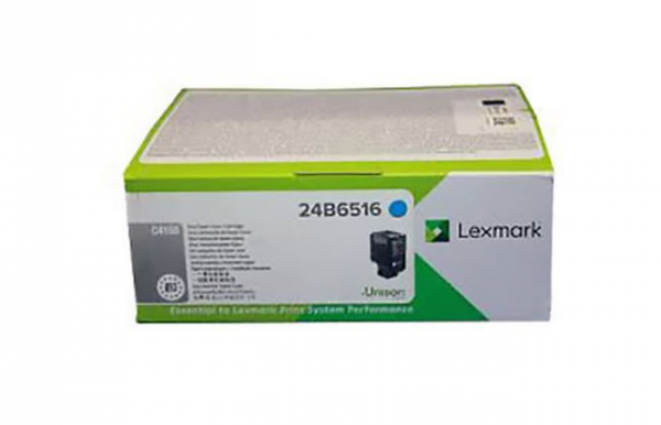 Toner Lexmark 24B6516, cyan, 10000s, return, high capacity, Lexmark C 4150