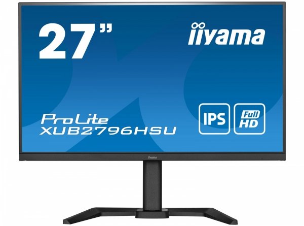 Monitor 27 cali ProLite XUB2794HSU-B6 VA,FHD,100HZ,4000:1,1MS,HDMI,DP,2xUSB,  FreeSync,2x2W,HAS(150mm),PIVOT