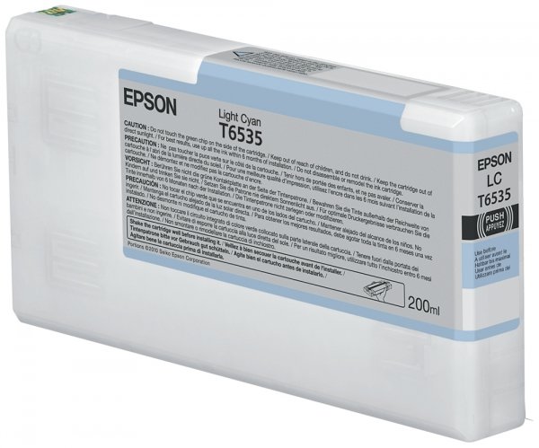 Tusz EPSON C13T653500. light cyan. 200ml. Epson Stylus Pro 4900 C13T653500