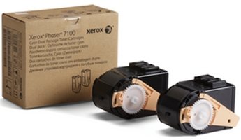 Toner Xerox 106R02609. cyan. 2x4500s. Xerox Phaser 7100. 2szt 106R02609