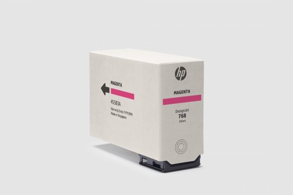 Tusz HP do plotera pigmentowy MAGENTA, 768, 500ml (pasuje do Designjet XL 3800)