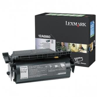 Lexmark oryginalny toner 12A6860. black. 10000s. return. Lexmark T620. X620e. T622 12A6860