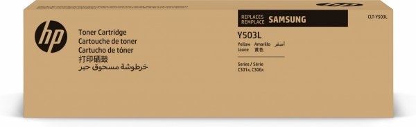 HP oryginalny toner SU491A, CLT-Y503L, yellow, 5000s, Y503L, high capacity, Samsung ProXpress C3060FR, C3010ND, O