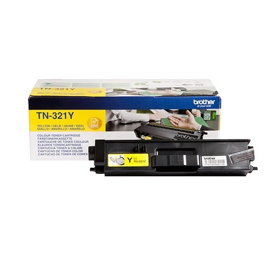 Brother oryginalny toner TN-321Y. yellow. 1500s. Brother HLL-8350CDW.HLL-9200CDWT TN321Y