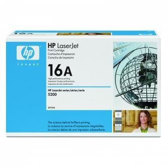 Toner HP Q7516A. black. 12000s. 16A. HP LaserJet 5200. TN. DTN Q7516A