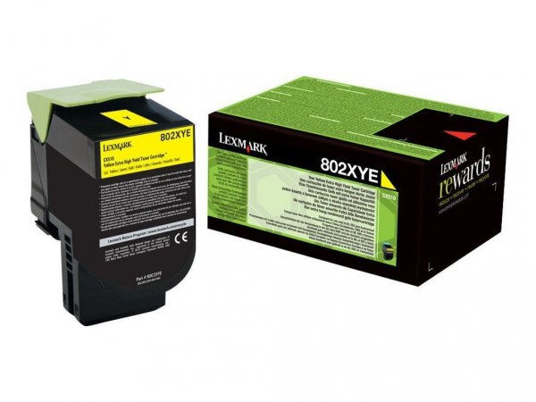 Lexmark Toner/ CX510de Yellow 4k 80C2XYE