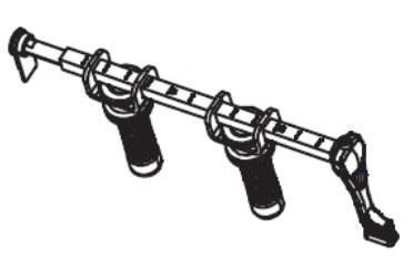 Części / ZEBRA / Kit Pivot Bar & Toggle  Assemblies 110Xi4, ZT510,  105SLPlus G41022M, Thermal Transfer, Części / ZEBRA / 110Xi4