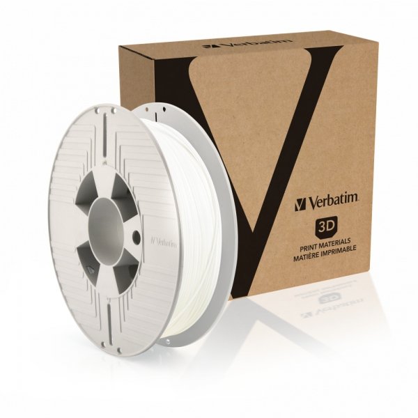 EOL - wycofany z oferty - Filament 3D Verbatim DURABIO, 1,75mm, 500g, 55150, white