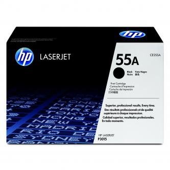 HP oryginalny toner CE255A. black. 6000s. 55A. HP LaserJet P3015 CE255A