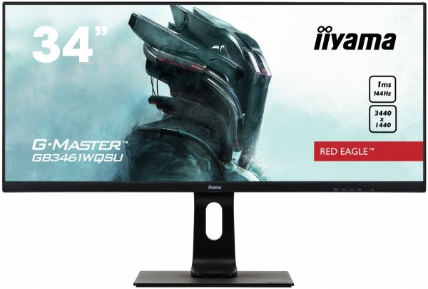 Monitor 34 cale GB3461WQSU-B1 IPS,UWQHD,144HZ,1MS,USB3.0,2xHDMI,2xDP.