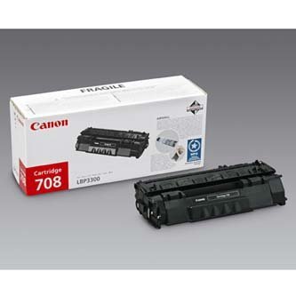 Canon oryginalny toner CRG708. black. 2500s. 0266B002. Canon LBP-3300 0266B002