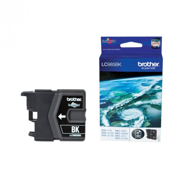 Tusz Brother LC-985BK. black. 300s. Brother DCP-J315W LC985BK