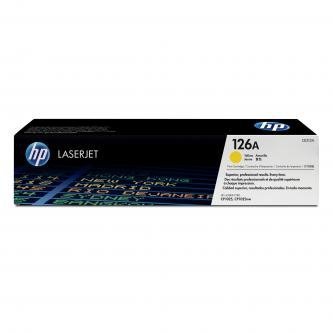 HP oryginalny toner CE312A. yellow. 1000s. 126A. HP LaserJet Pro CP1025. 1025nw. MFP M175 CE312A