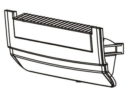Części / ZEBRA / Front Bezel, Std (Thermal  Transfer) 105934-030, Front  panel