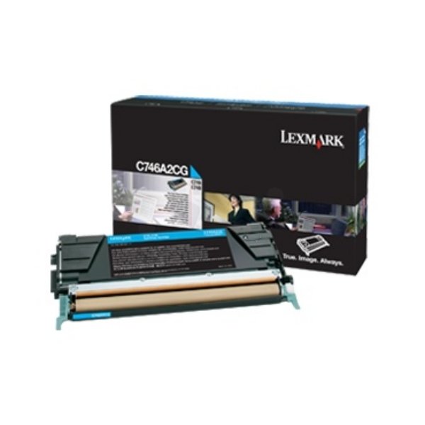 Toner Lexmark Cyan Corporate Toner Cartridge C746A3CG