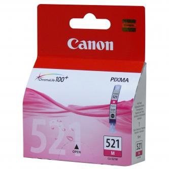 Canon oryginalny Wkład atramentowy / tusz CLI521M. magenta. 470s. 9ml. 2935B001. Canon iP3600. iP4600. MP620. MP630. MP980 2935B001