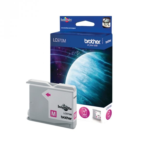 Tusz Brother LC-970M. magenta. 300s. Brother DCP-135C. 150C. MFC-235C. 260C LC970M