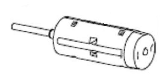 Części / ZEBRA / Ribbon Takeup Spindle Assy Kit Z4M 