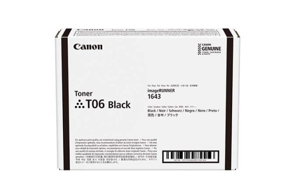 Toner Canon T06, black, 20500s, 3526C002, Canon imageRUNNER 1643i, 1643iF 3526C002