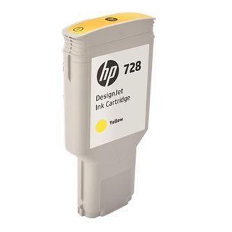 Tusz HP 728 Yellow 300ml.  do plotera Designjet T730/T830 żółty F9K15A