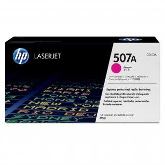 Toner HP CE403A. magenta. 6000s. HP LaserJet Enterprise 500 color M551. HP 507A CE403A