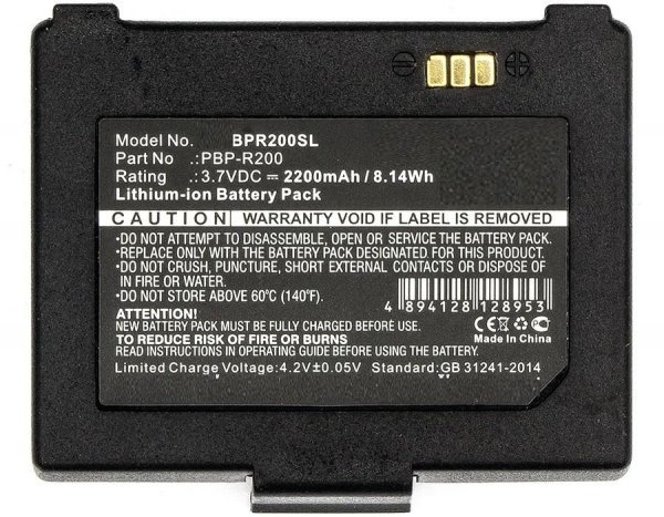 Części / CoreParts / zamiennik / Battery for Bixolon Printer 8.14Wh Li-ion 3.7V 2200mAh Black, PBP-R200