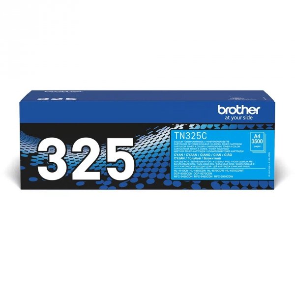 Brother oryginalny toner TN325C. cyan. 3500s. Brother HL-4150CDN. 4570CDW TN325C