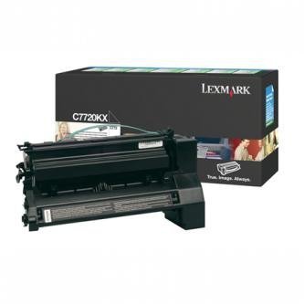 Lexmark oryginalny toner C7720KX. black. 15000s. return. Lexmark C772 C7720KX