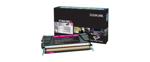 Toner Lexmark X746A1MG. magenta. 7000s. return. Lexmark X746DE. X748DE. X748DTE X746A1MG