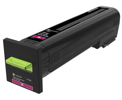 Toner Lexmark 72K2XME, magenta, 22000s, extra duża pojemnośÄ‡, Lexmark CS820de,CS820dte,CS820dtfe, O