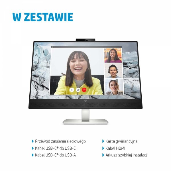 Monitor konferencyjny E27m G4 USB-C  QHD   40Z29AA