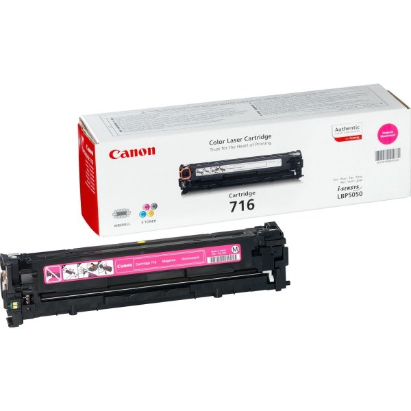 Toner Canon CRG716. magenta. 1500s. 1978B002. Canon LBP-5050. 5050n. MF-8050 1978B002