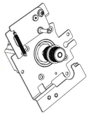 Części / ZEBRA / Kit Drive Motor with Pulley  Assembly ZT510 P1083347-018,  Drive gear, 1 pc(s)