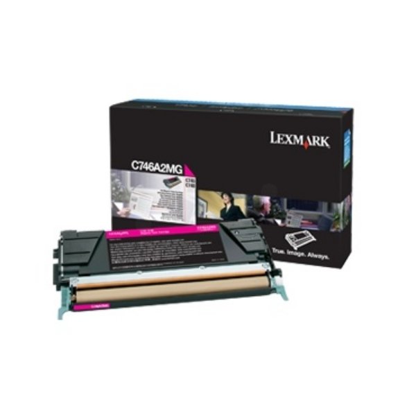 Toner Lexmark C74x Magenta Toner Cartridge Standard Co C746A3MG
