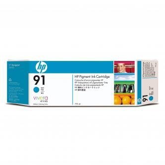 HP oryginalny Wkład atramentowy / tusz C9467A. No.91. cyan. 775ml. HP Designjet Z6100 C9467A