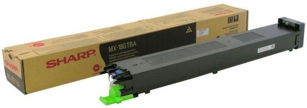 Toner SHARP MX-18GTBA, black, 13200s