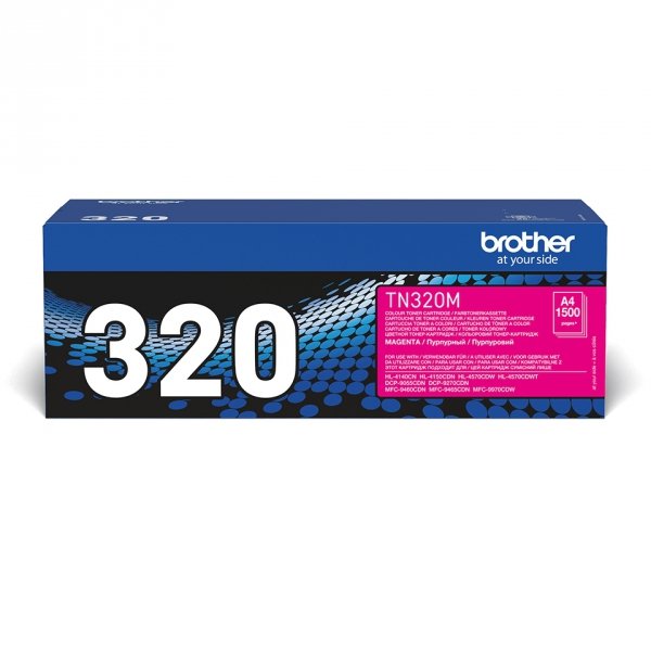 Toner Brother TN320M. magenta. 1500s. Brother HL-4150CDN. 4570CDW TN320M