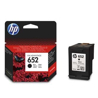 HP Tusz 652 Black Cart F6V25AE#BHK