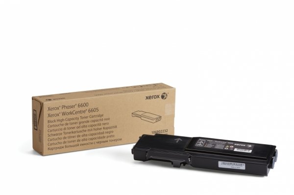 Toner Xerox 106R02232, black, 8000s, high capacity, Xerox Phaser 6600 DN, WorkCentre 6605 DN, 6605 V/DN 106R02232