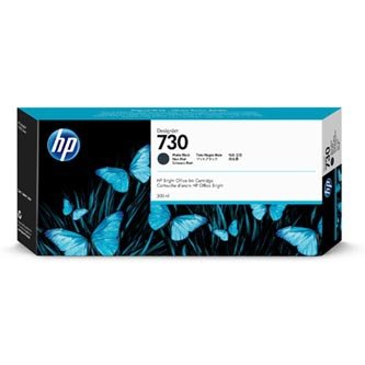 HP oryginalny tusz do plotera P2V71A, HP 730, matte black, 300ml, HP HP DesignJet T1700 44 printer series, T1700dr 44