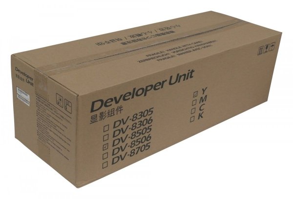 Developer Kyocera unit DV-8585Y, yellow, Kyocera TASKalfa 4550ci, 5550ci 302LC93042