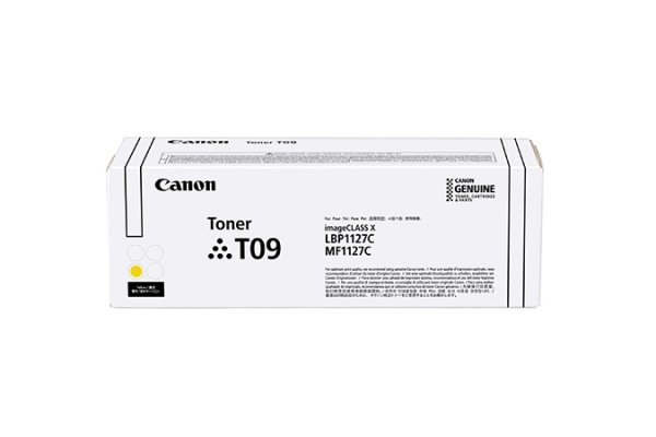 Toner Canon T09, yellow, 5900s, 3017C006, Canon i-SENSYS X C1127i, i-SENSYS X C1127P Series, O