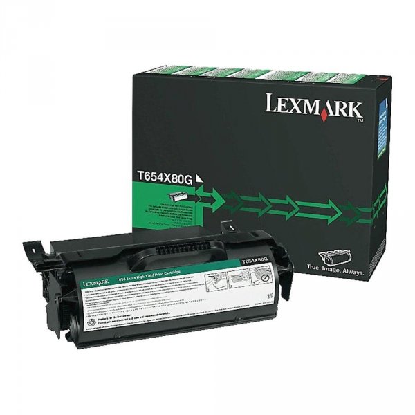 Lexmark Toner/Black 36000sh for T654. T656 T654X80G