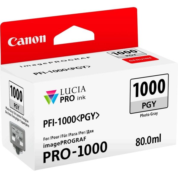 Tusz Canon PFI-1000 Photo Grey 0553C001