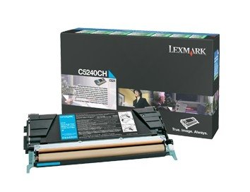 Toner Lexmark C5240CH. cyan. 5000s. return. Lexmark C524 C5240CH