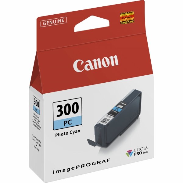 Tusz Canon PFI300PC, photo cyan, 14,4ml, 4197C001, Canon imagePROGRAF PRO-300