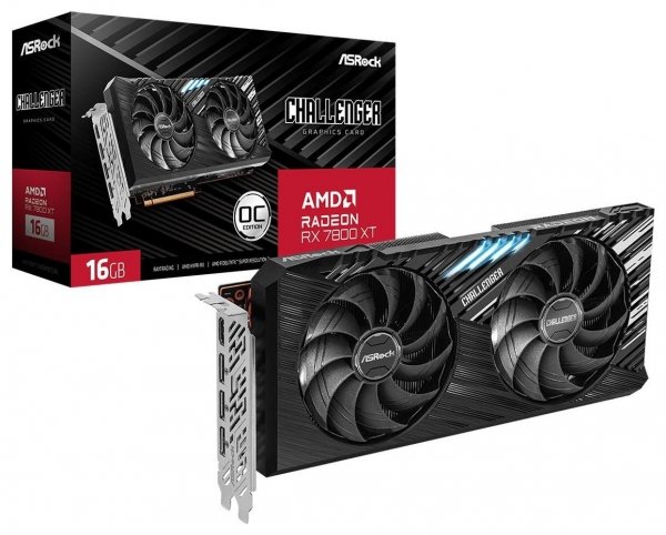 EOL - wycofany z oferty - Karta graficzna Radeon RX 7800 XT CHALLENGER OC 16G GDDR6 256bit