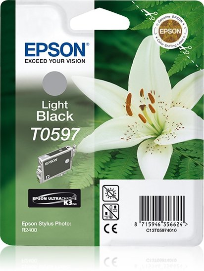 Tusz EPSON C13T059740. light black. 13ml. Epson Stylus Photo R2400 C13T05974010